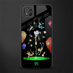 rick and morty amoled glass case for redmi 9 image