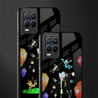 rick and morty amoled glass case for realme 8 pro image-2