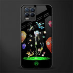 rick and morty amoled glass case for realme 8 pro image