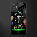 rick and morty amoled glass case for redmi note 10 pro image