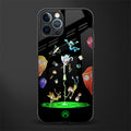 rick and morty amoled glass case for iphone 12 pro max image