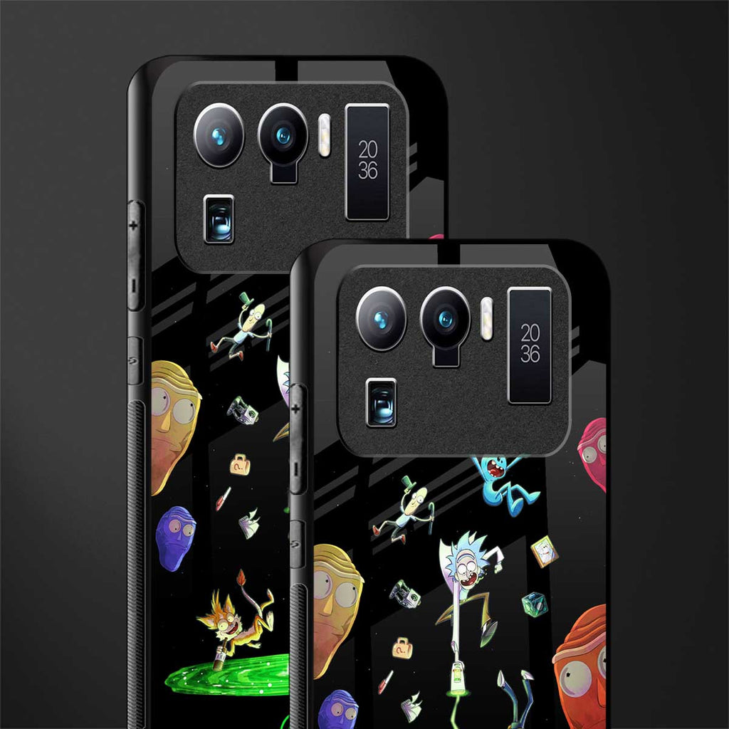 rick and morty amoled glass case for mi 11 ultra 5g image-2