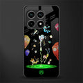rick and morty amoled glass case for oneplus 10 pro 5g image