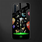rick and morty amoled glass case for samsung a21 image