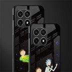 rick and morty fo aesthetic glass case for oneplus 10 pro 5g image-2