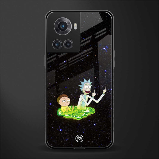 rick and morty fo aesthetic back phone cover | glass case for oneplus 10r 5g