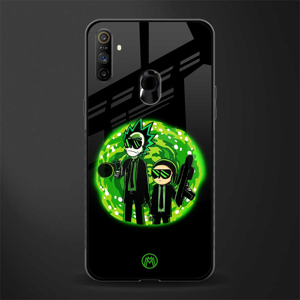 rick and morty schwifty glass case for realme narzo 10a image