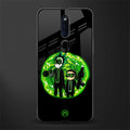 rick and morty schwifty glass case for oppo f11 pro image