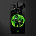 rick and morty schwifty glass case for samsung galaxy m31 prime edition image