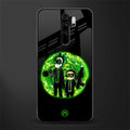 rick and morty schwifty glass case for redmi note 8 pro image