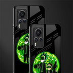 rick and morty schwifty glass case for vivo x60 pro image-2