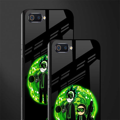rick and morty schwifty glass case for realme c2 image-2