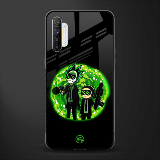 rick and morty schwifty glass case for realme x2 image