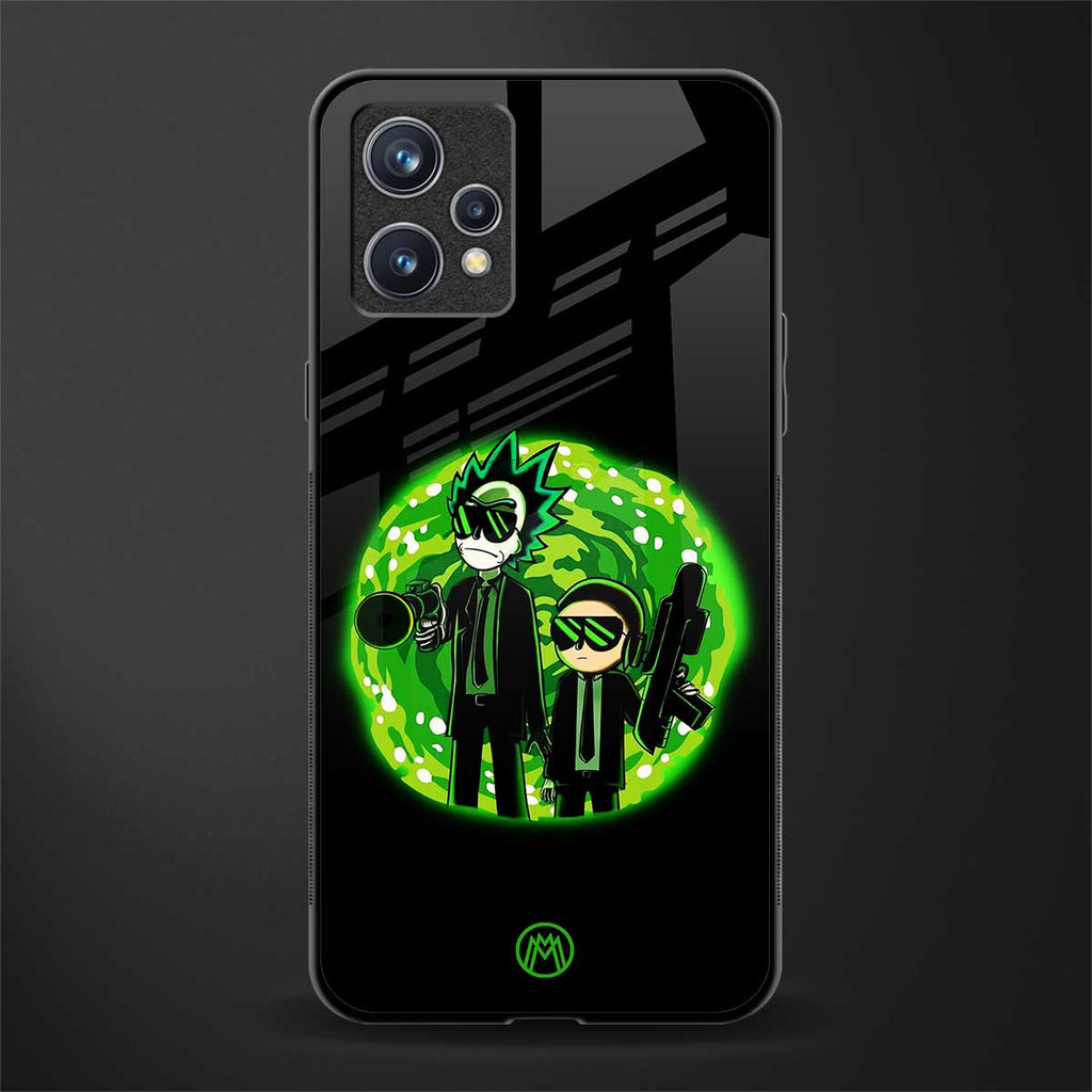 rick and morty schwifty glass case for realme 9 4g image