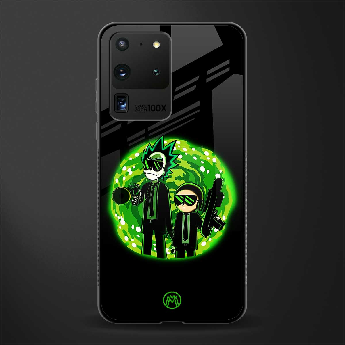 rick and morty schwifty glass case for samsung galaxy s20 ultra image