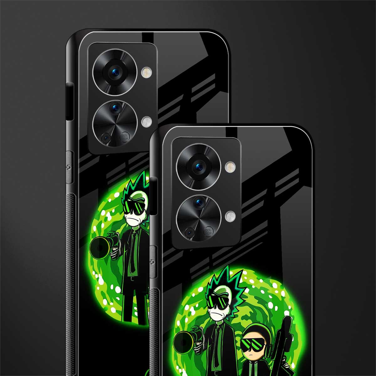rick and morty schwifty glass case for phone case | glass case for oneplus nord 2t 5g