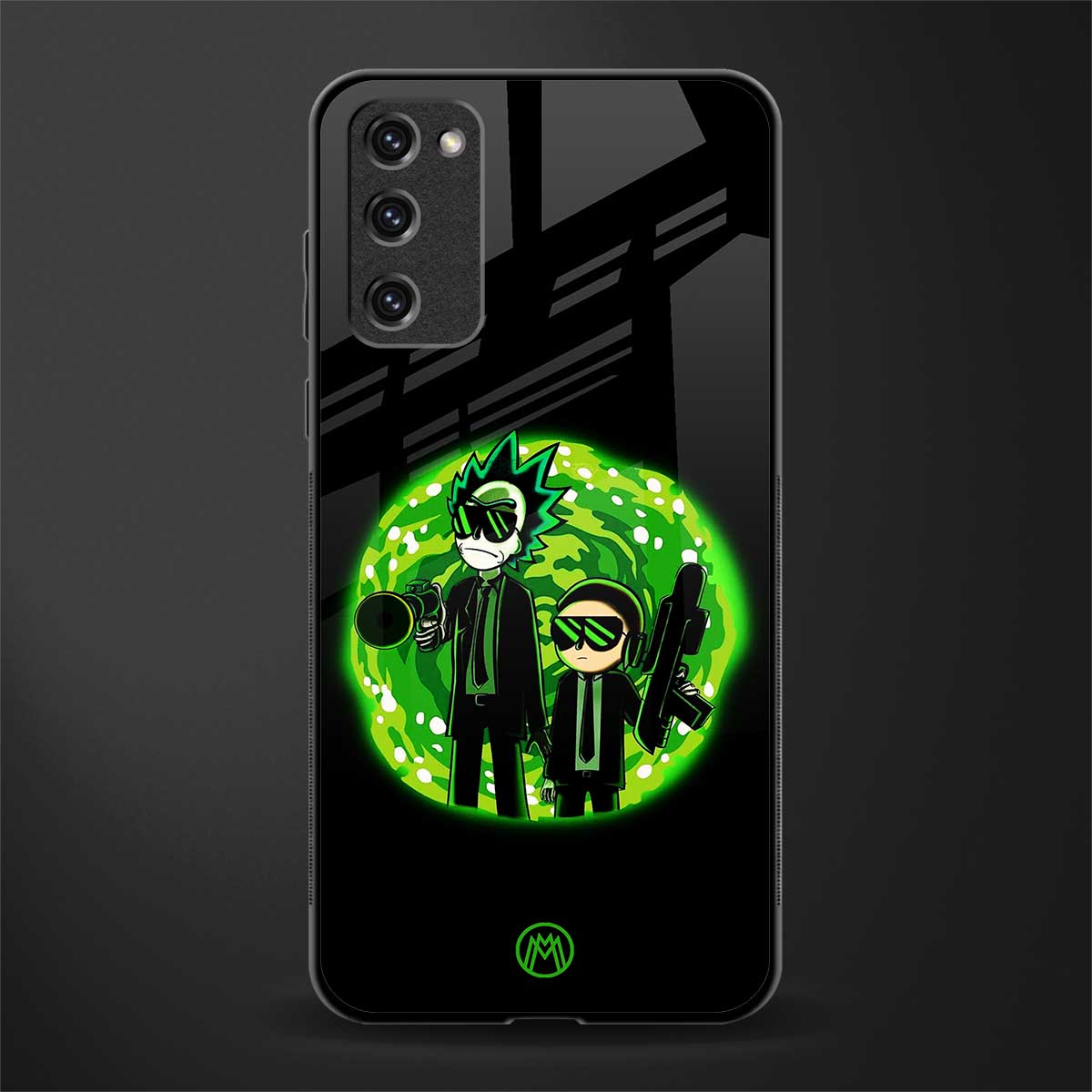 rick and morty schwifty glass case for samsung galaxy s20 fe image