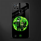 rick and morty schwifty glass case for realme c21 image