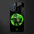 rick and morty schwifty glass case for oppo reno6 pro 5g image