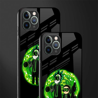 rick and morty schwifty glass case for iphone 11 pro max image-2
