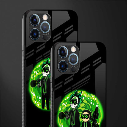 rick and morty schwifty glass case for iphone 12 pro max image-2