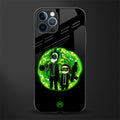 rick and morty schwifty glass case for iphone 12 pro max image