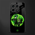 rick and morty schwifty glass case for oneplus 10 pro 5g image