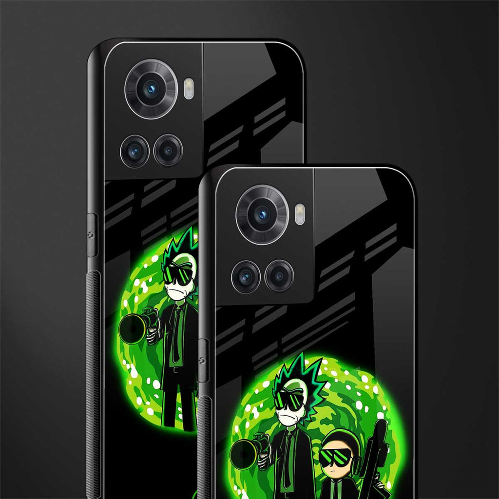 rick and morty schwifty back phone cover | glass case for oneplus 10r 5g