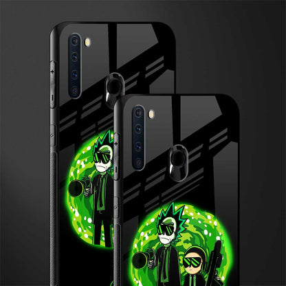 rick and morty schwifty glass case for samsung a21 image-2