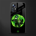 rick and morty schwifty back phone cover | glass case for xiaomi 12 pro