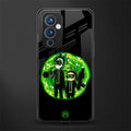 rick and morty schwifty back phone cover | glass case for oneplus 9