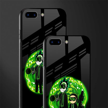 rick and morty schwifty glass case for iphone 8 plus image-2