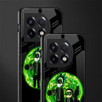 rick and morty schwifty back phone cover | glass case for oneplus 11