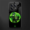 rick and morty schwifty back phone cover | glass case for oneplus 11