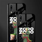 roronoa zoro glass case for vivo y93 image-2