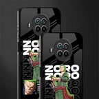 roronoa zoro glass case for mi 10i image-2