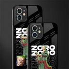 roronoa zoro glass case for iphone 11 image-2