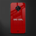 sad girl glass case for vivo s1 pro image