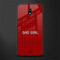 sad girl glass case for redmi 8a image