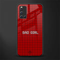 sad girl glass case for vivo v19 image