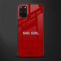 sad girl glass case for samsung galaxy s20 plus image