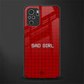 sad girl glass case for redmi note 10s image