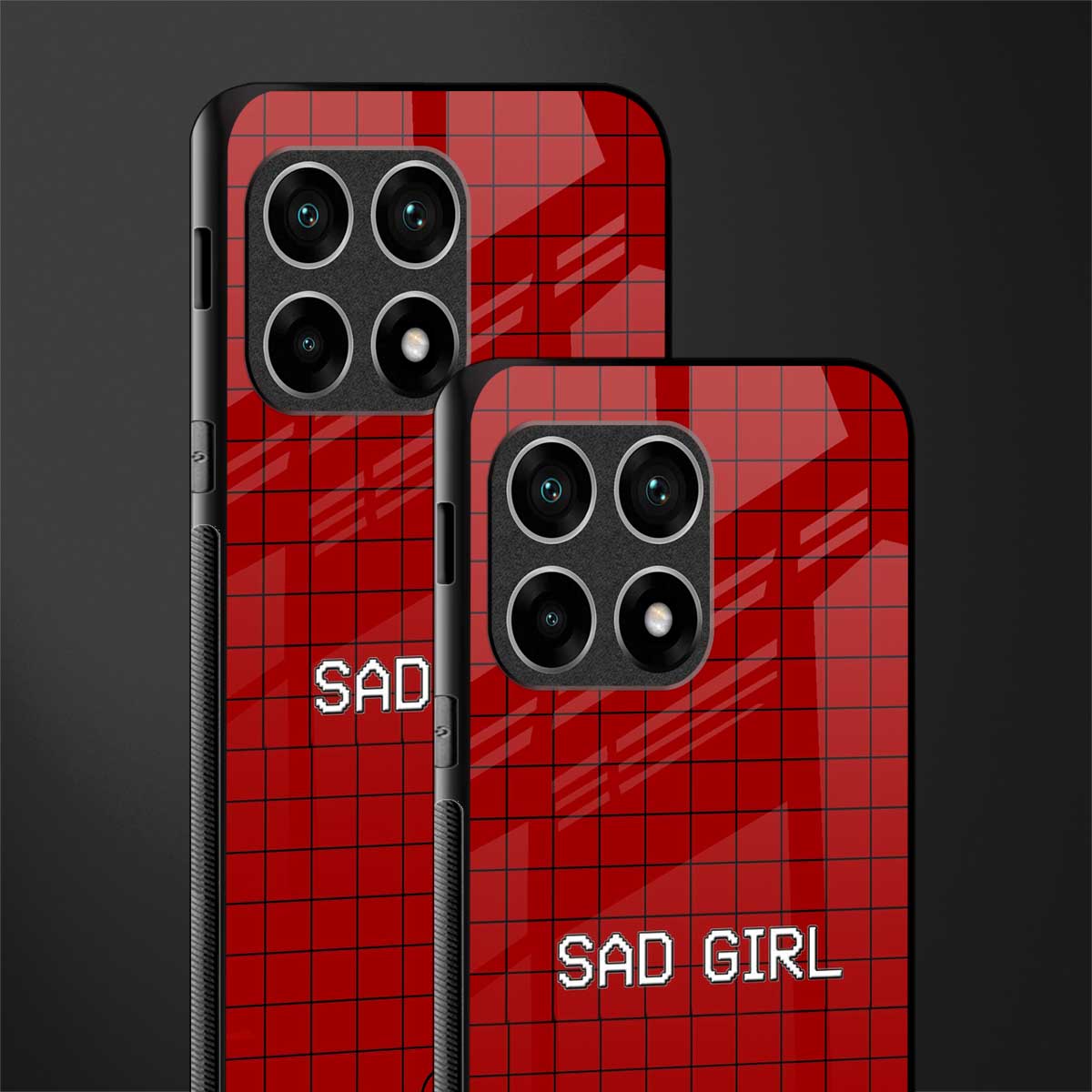 sad girl glass case for oneplus 10 pro 5g image-2