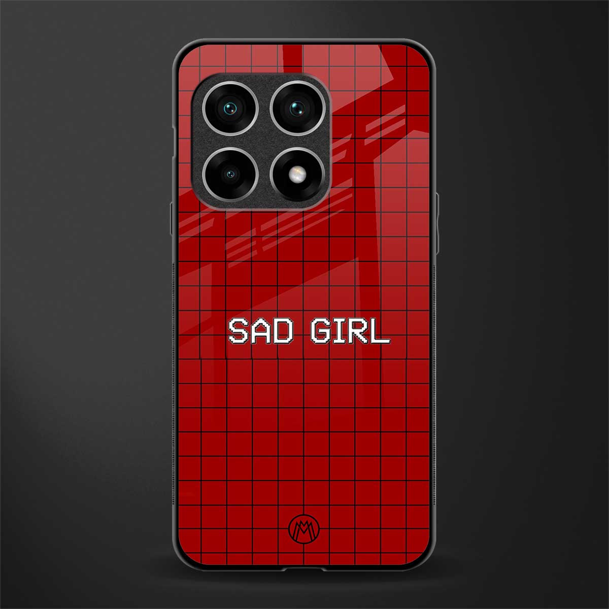 sad girl glass case for oneplus 10 pro 5g image