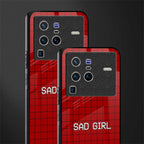 sad girl glass case for vivo x80 pro 5g image-2