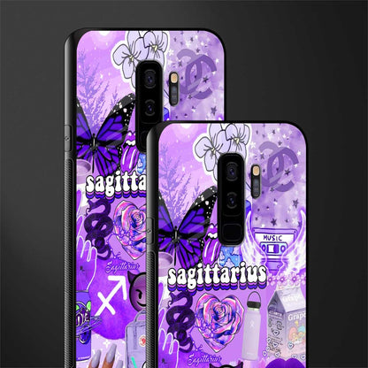 sagittarius aesthetic collage glass case for samsung galaxy s9 plus image-2
