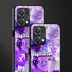 sagittarius aesthetic collage back phone cover | glass case for realme 9 pro 5g