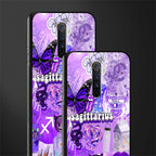 sagittarius aesthetic collage glass case for realme x2 pro image-2