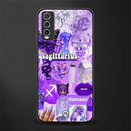 sagittarius aesthetic collage glass case for vivo y12g image