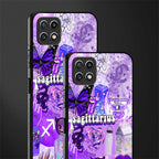sagittarius aesthetic collage glass case for samsung galaxy a22 5g image-2